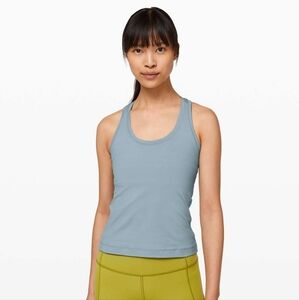 Lululemon. Cool Racerback. Color Chambray. Size 4.